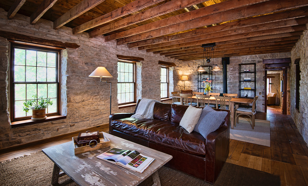 stone house